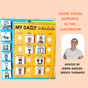 Using Visual Supports in the Classroom
